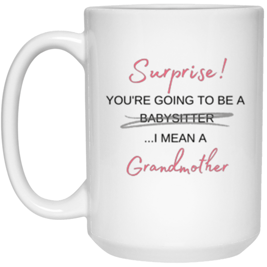 21504 15 oz. White Mug - SpokenWordGifts