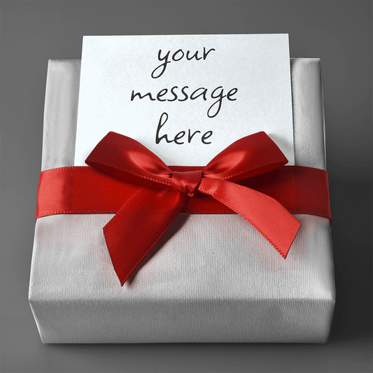 Gift Wrap with Personalized Message - SpokenWordGifts